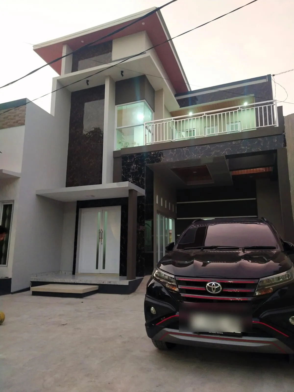 Rumah yang sudah jadi, dikerjakan D'Sign Property
